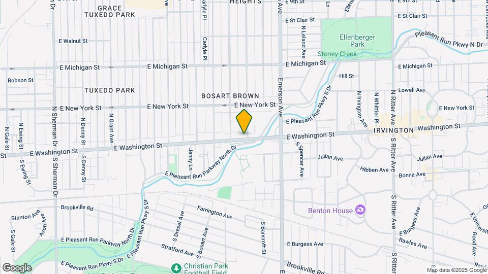 4926 E Washington St Map and Location Details