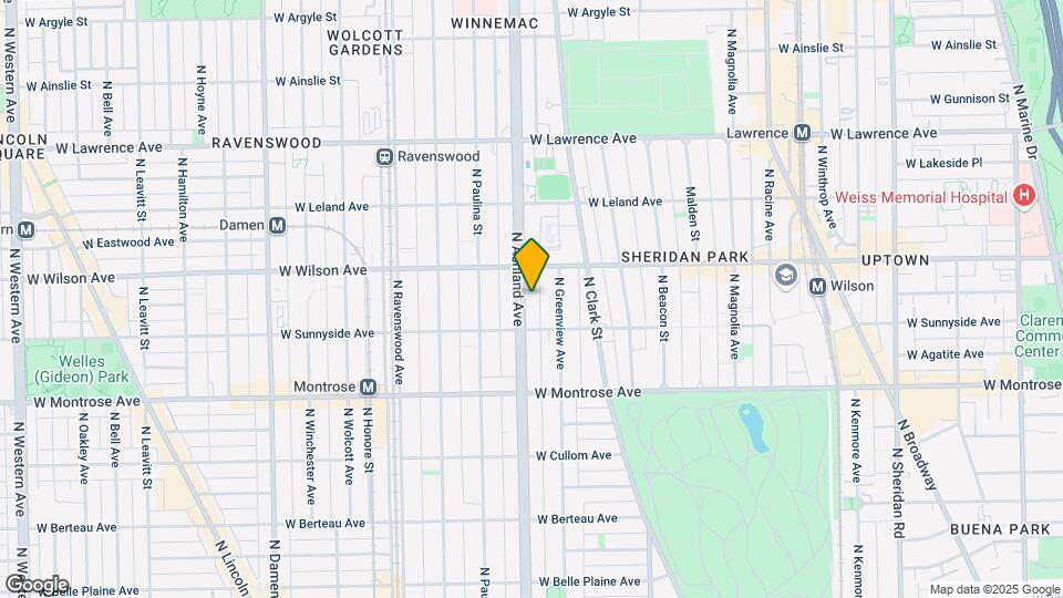 4525-4527 N Ashland Ave Map and Location Details