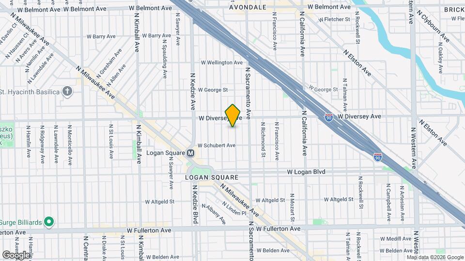 2730 N Whipple St Map and Location Details