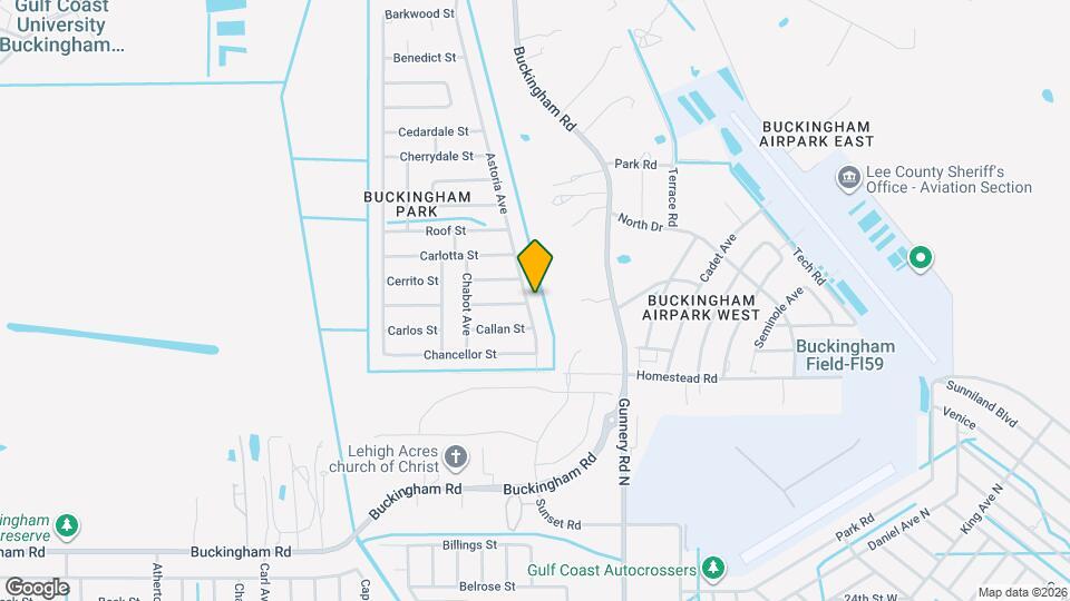 6561 Astoria Ave Map and Location Details