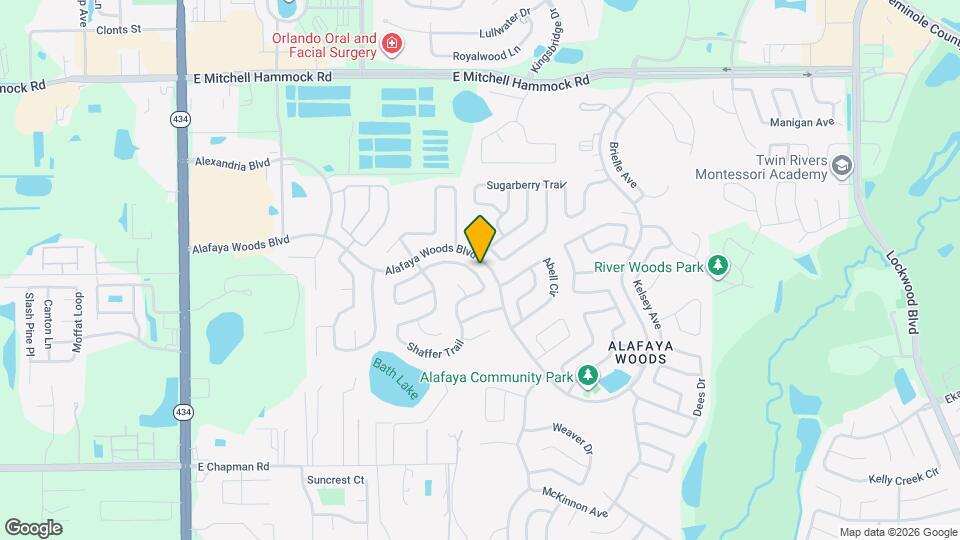 1122 Shaffer Trail Map and Location Details