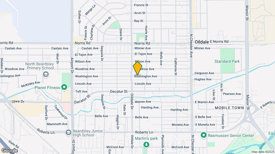 419-417 Washington Ave Mapa y Detalles de la Ubicación