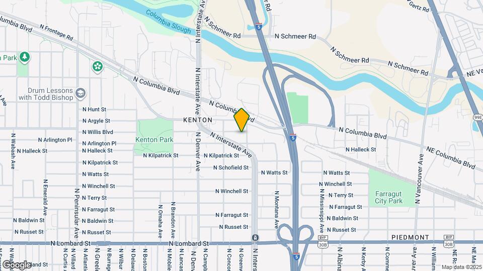 1512 N Willis Blvd Map and Location Details