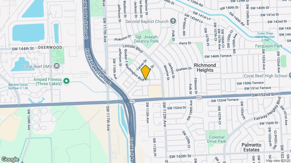 11310 Booker T Washington Blvd Map and Location Details