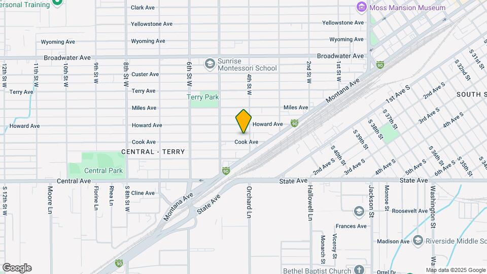 415 Cook Ave Map and Location Details