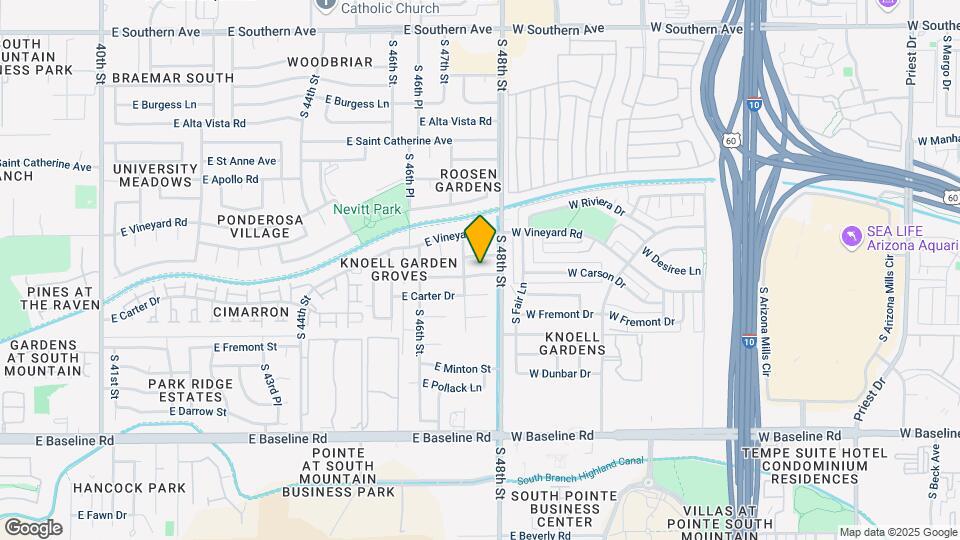 4712 E Carson Rd Map and Location Details