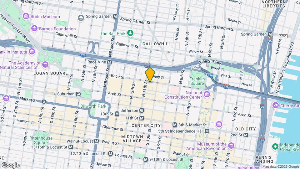 1024 Race St Map and Location Details