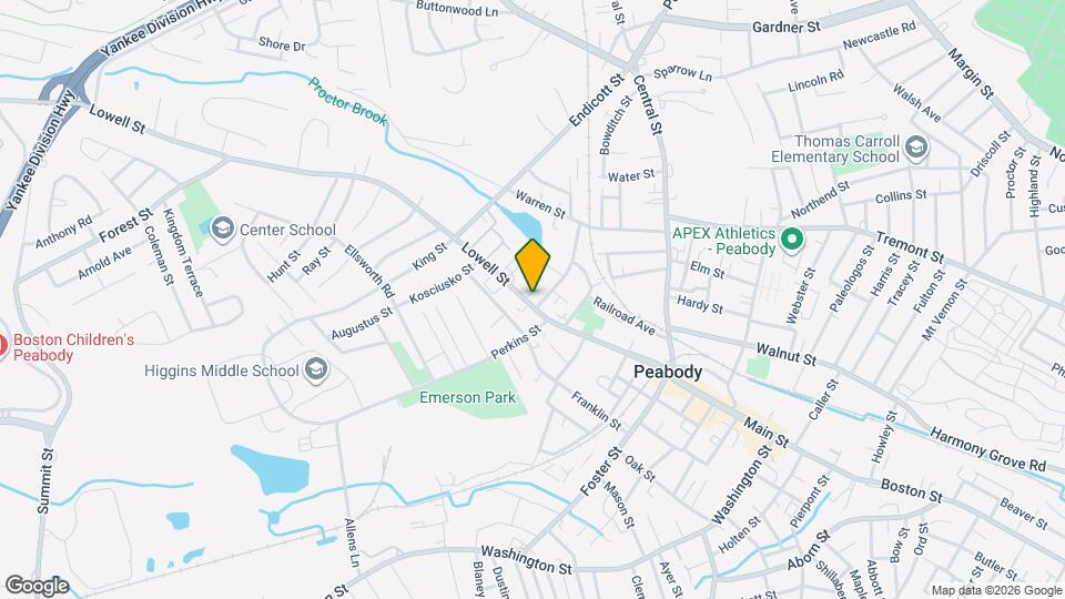 101 Lowell St Map and Location Details