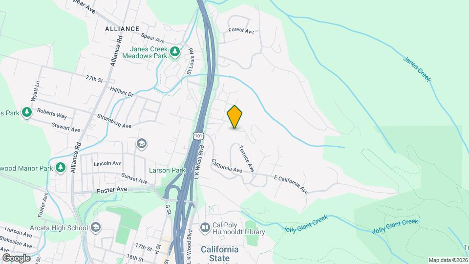 751 Hidden Creek Rd Map and Location Details