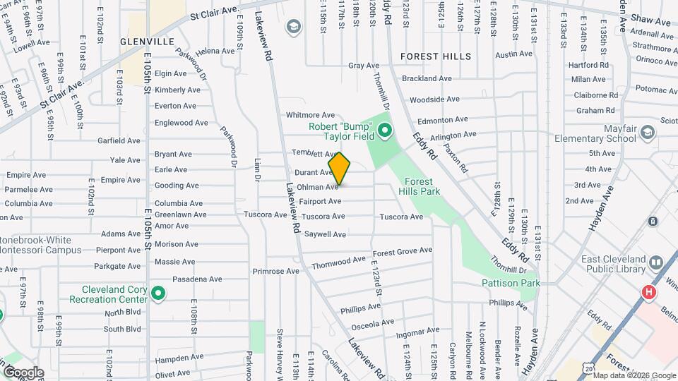 11606 Ohlman Ave Map and Location Details
