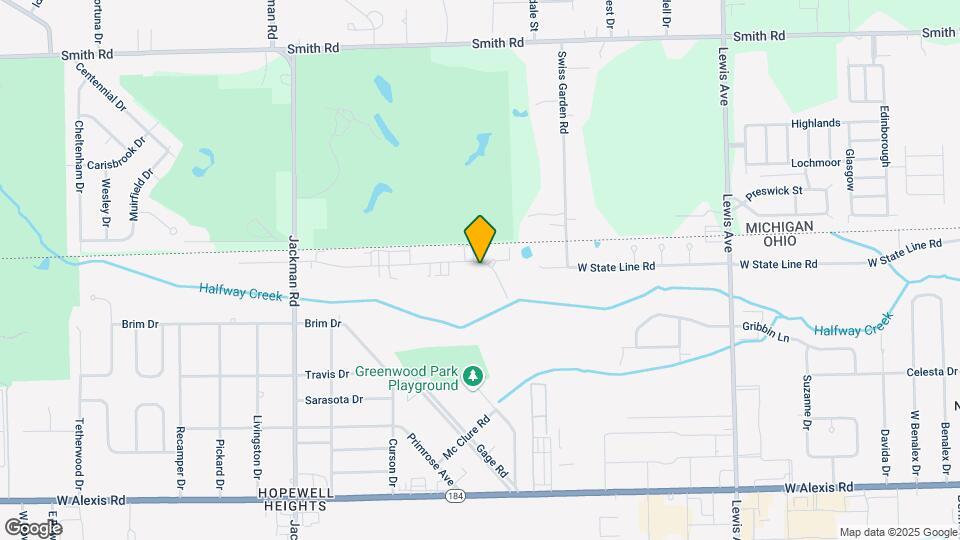 1335 Brooke Park Dr Map and Location Details