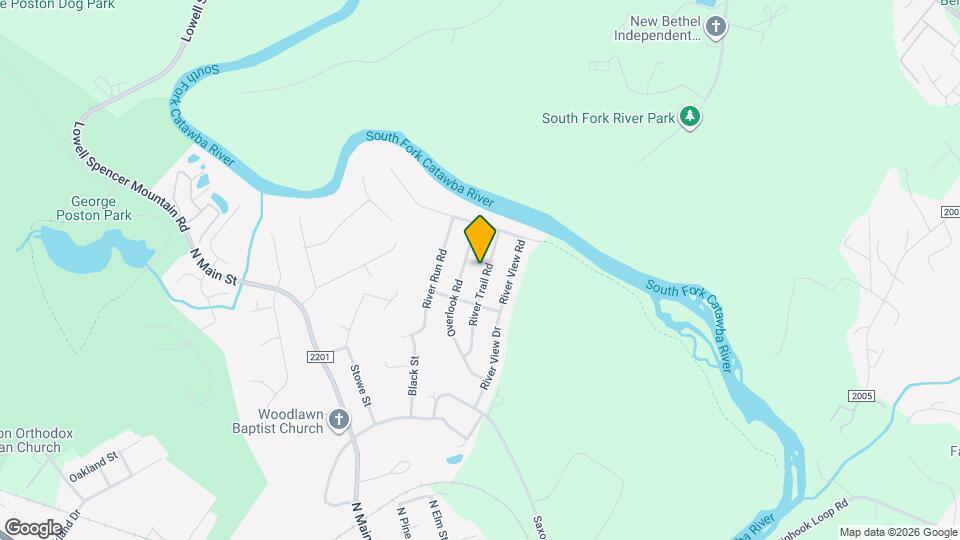 913 River Trail Rd Mapa y Detalles de la Ubicación