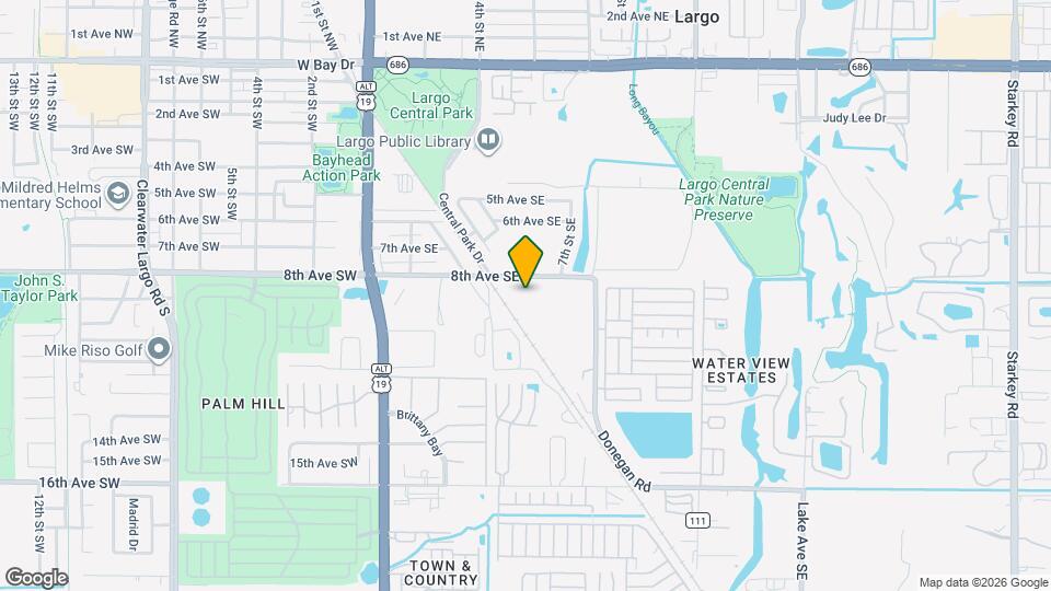 Largo Station Map and Location Details