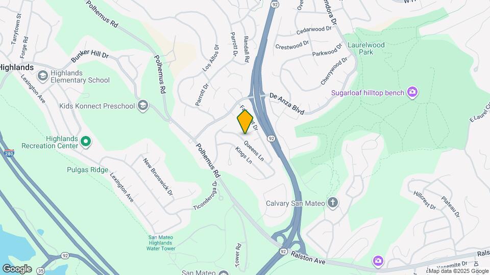 2047 Queens Ln Map and Location Details