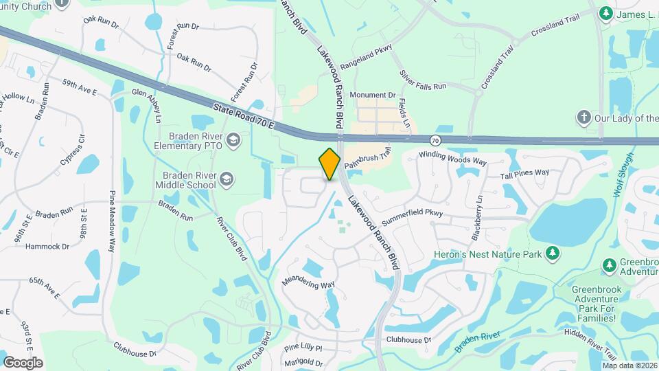 6223 Tassleflower Trail Map and Location Details