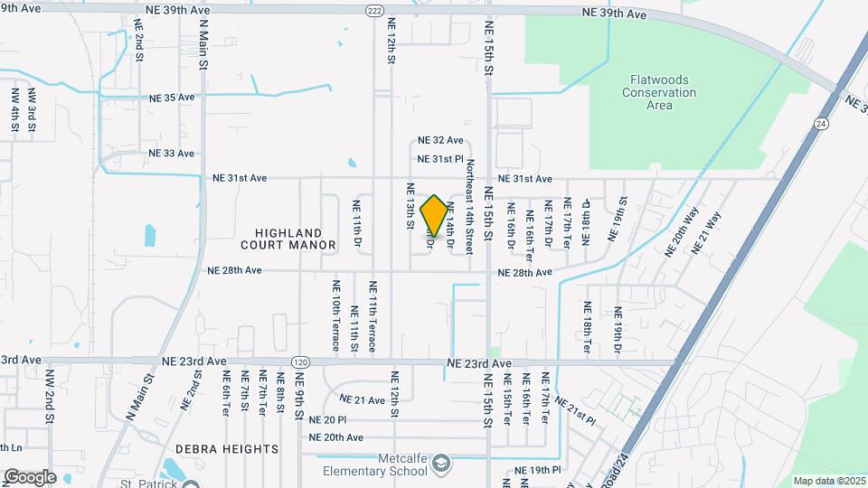 2847 NE 13th Dr Map and Location Details