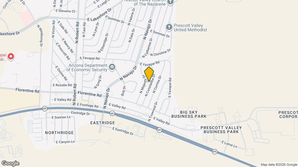 3156 N Constance Dr Map and Location Details