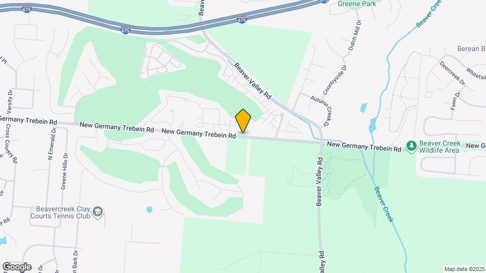 2394 New Germany Trebein Rd Map and Location Details