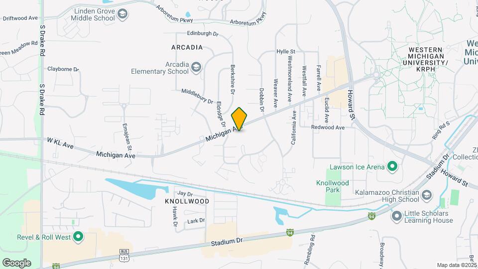 3409 W Michigan Ave Map and Location Details