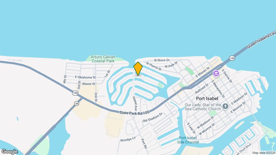 1209 Pompano Ave Map and Location Details