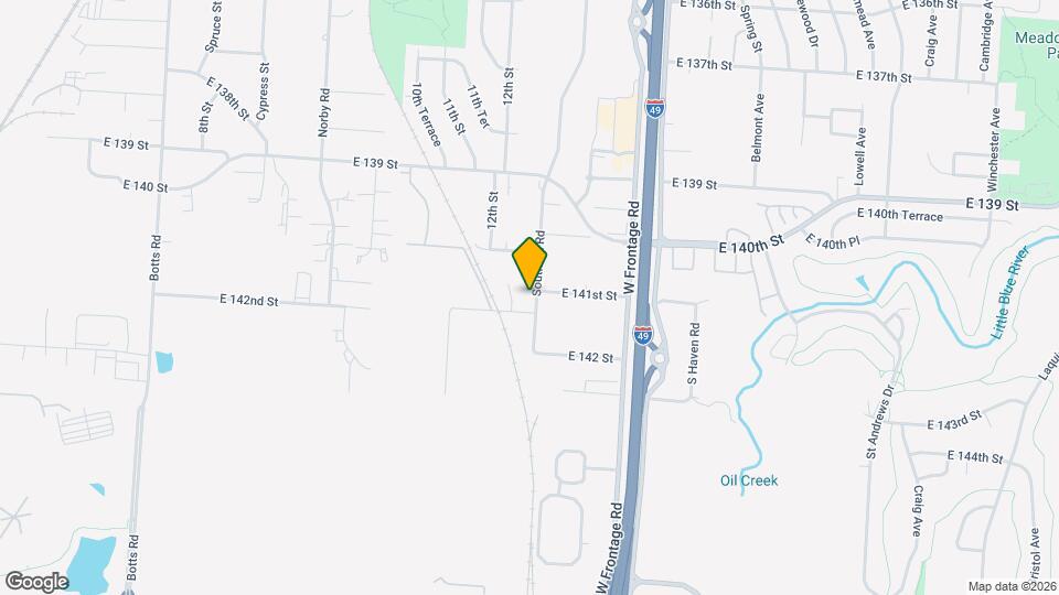 14064 Southern Rd Mapa y Detalles de la Ubicación