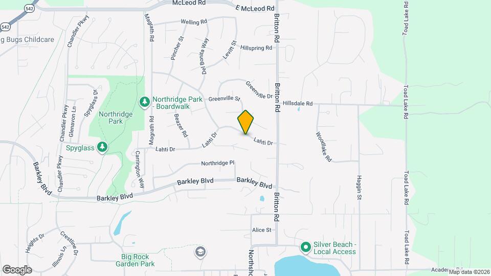 1451 Lahti Dr Mapa y Detalles de la Ubicación