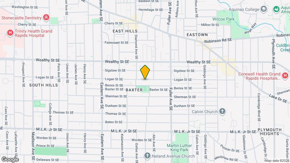 1032 Logan St SE Map and Location Details