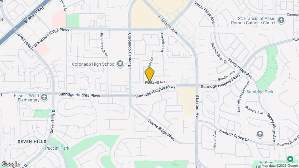 2735 Peekskill Ave Map and Location Details