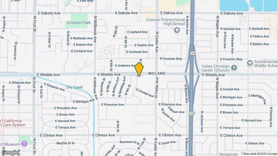 3138 N 10th St Map and Location Details