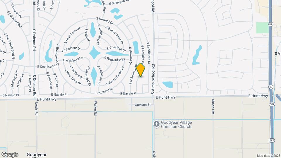 10305 E Lotus Ct Map and Location Details