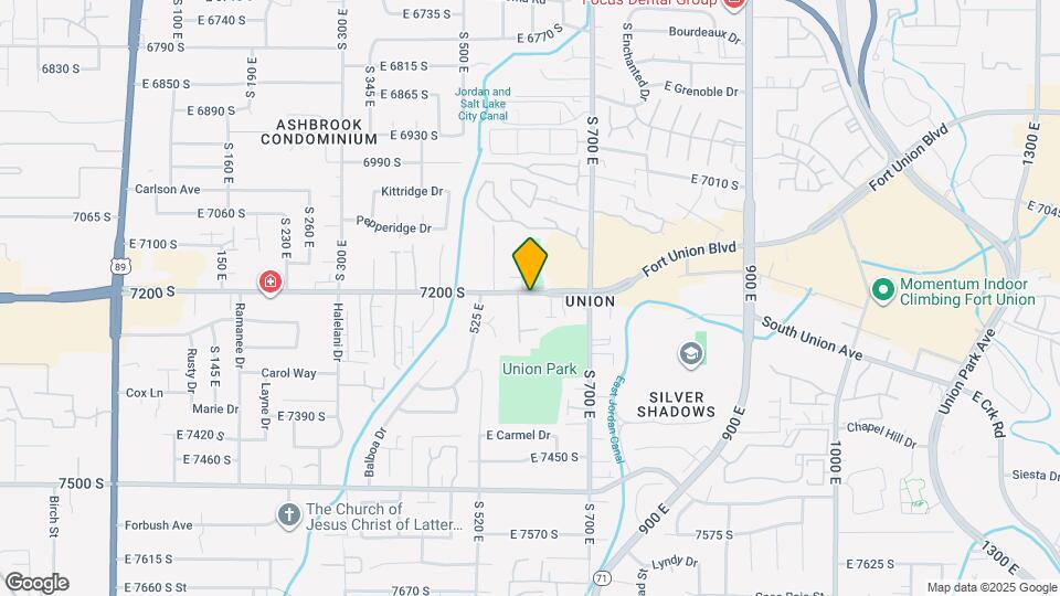 602 E Fort Union Blvd Mapa y Detalles de la Ubicación
