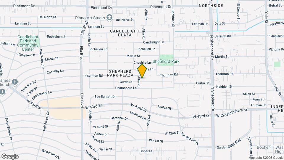 1026 Curtin St Map and Location Details