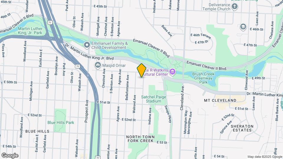 4920 College Ave Map and Location Details