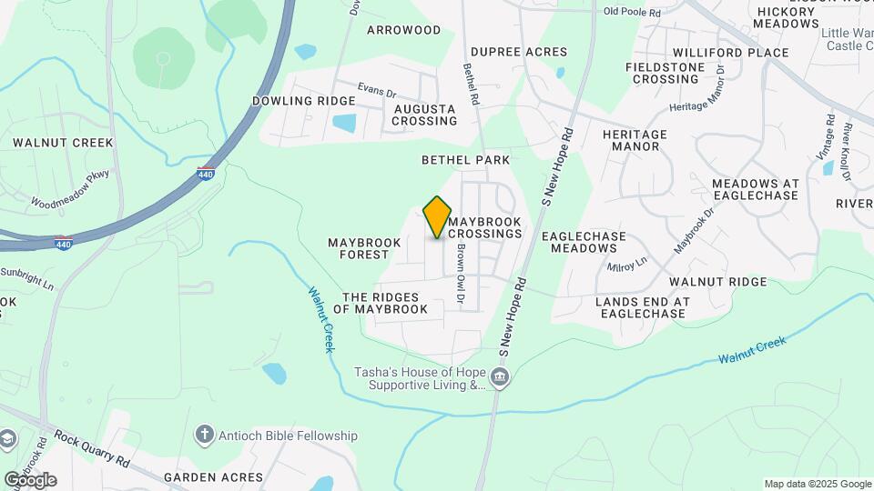 1630 Brownairs Ln Mapa y Detalles de la Ubicación