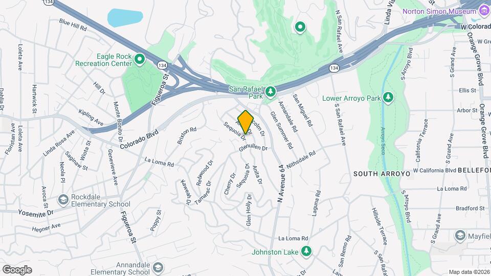 214 Sequoia Dr Map and Location Details
