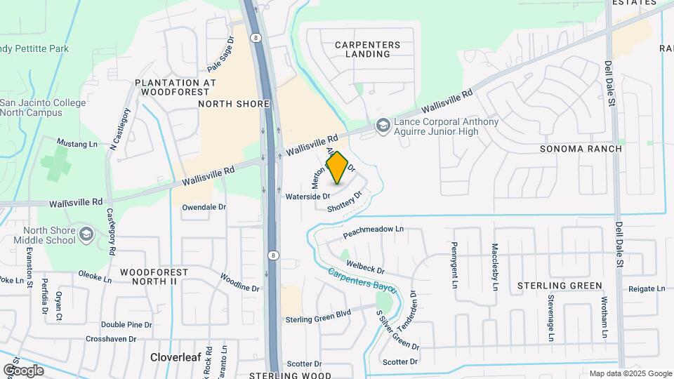 14831 Waterside Dr Map and Location Details