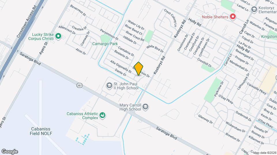 6214 Manresa Dr Map and Location Details