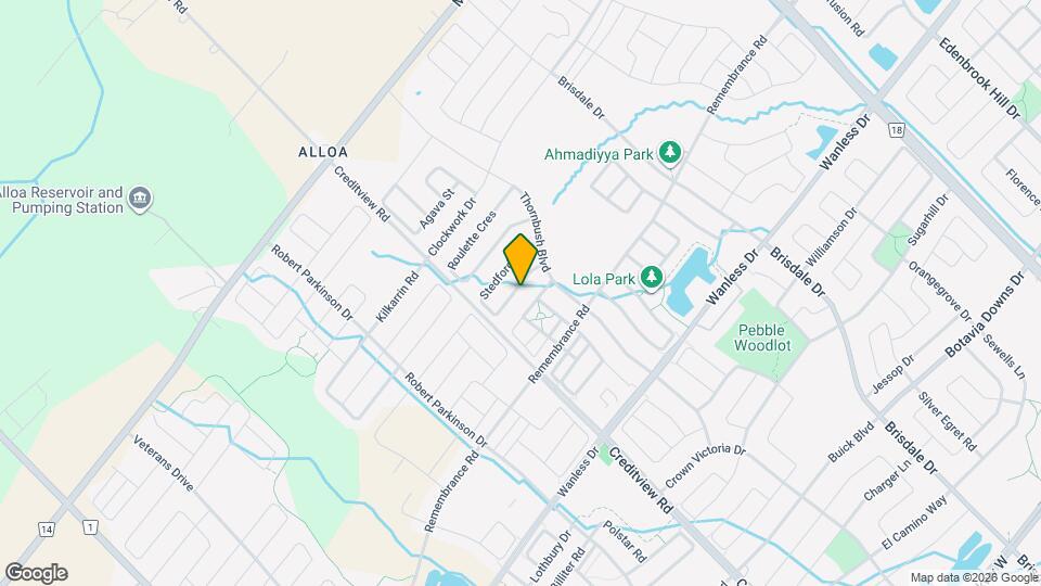 16 Stedford Cres Map and Location Details