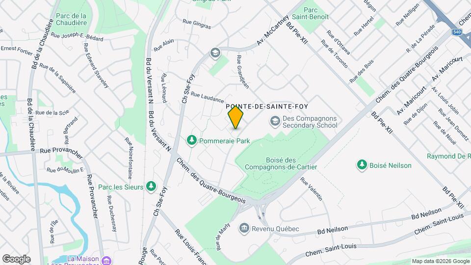 3700 Des Compagnons Av Map and Location Details