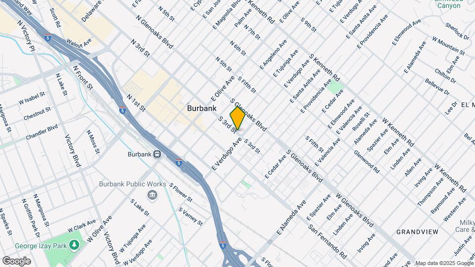 375 S 3rd St, Unit 108 Map and Location Details