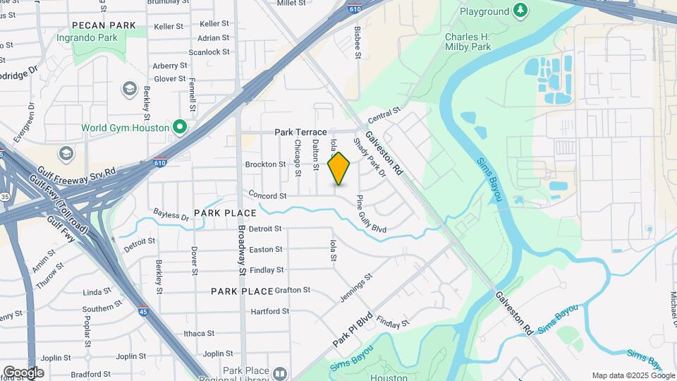 2951 Iola St Map and Location Details