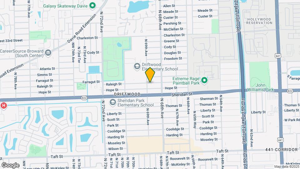 6880 Raleigh St Map and Location Details