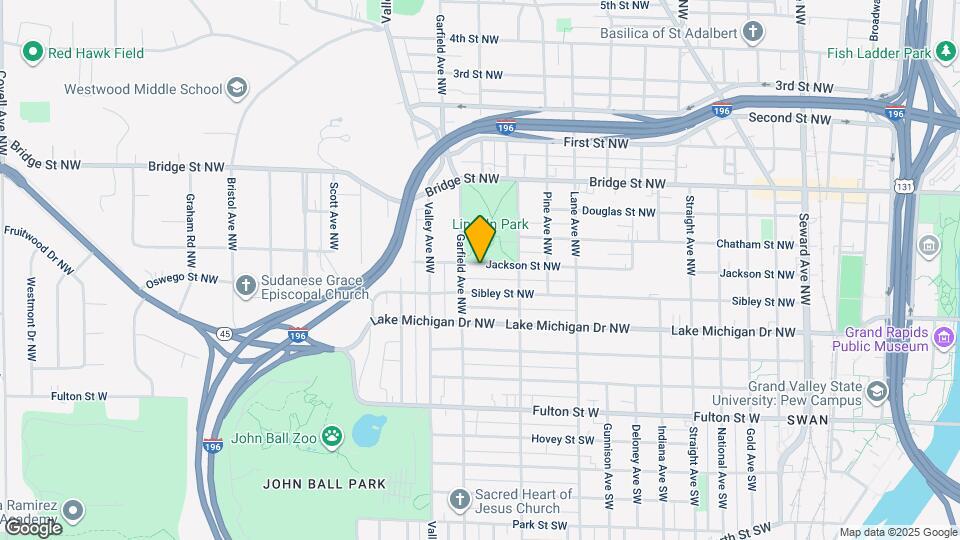 1140 Jackson St NW Map and Location Details