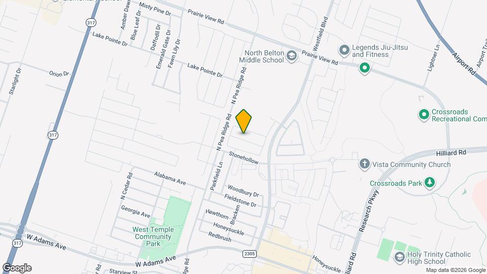 8014 Timber Holw Ln Map and Location Details