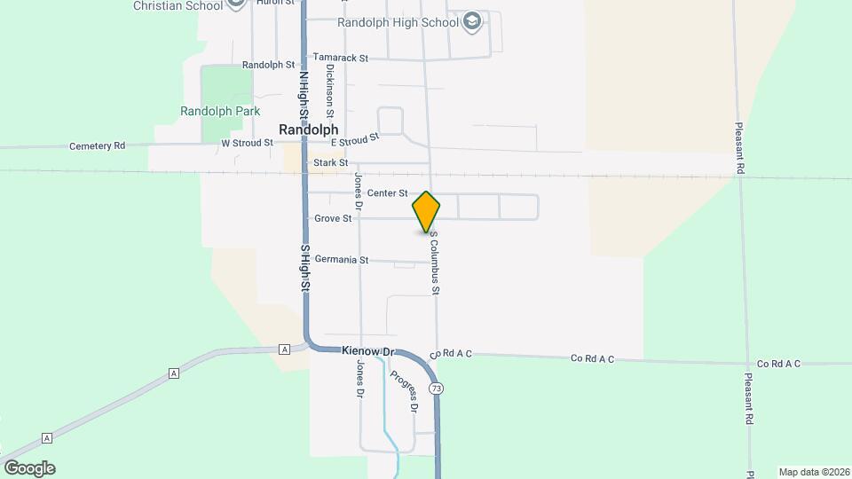 315 S Columbus St Map and Location Details