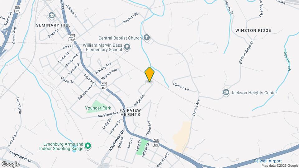 1801 Ridge Ave Map and Location Details