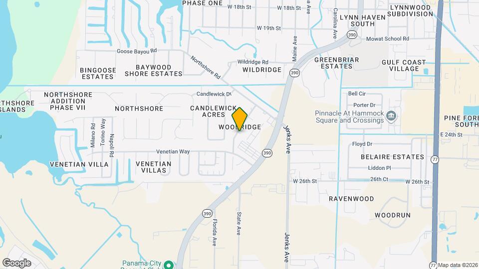 4012 Woodridge Rd Map and Location Details