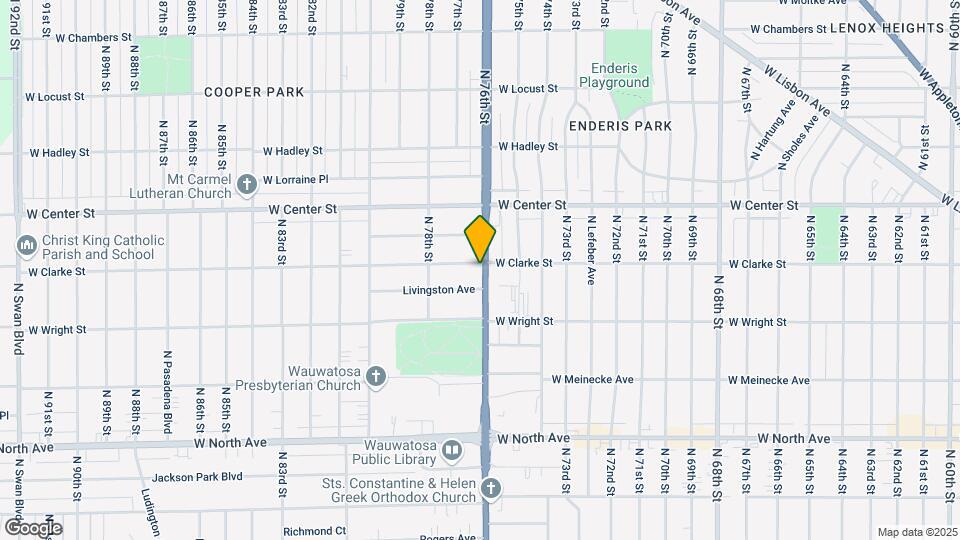 2571 N Wauwatosa Ave Map and Location Details