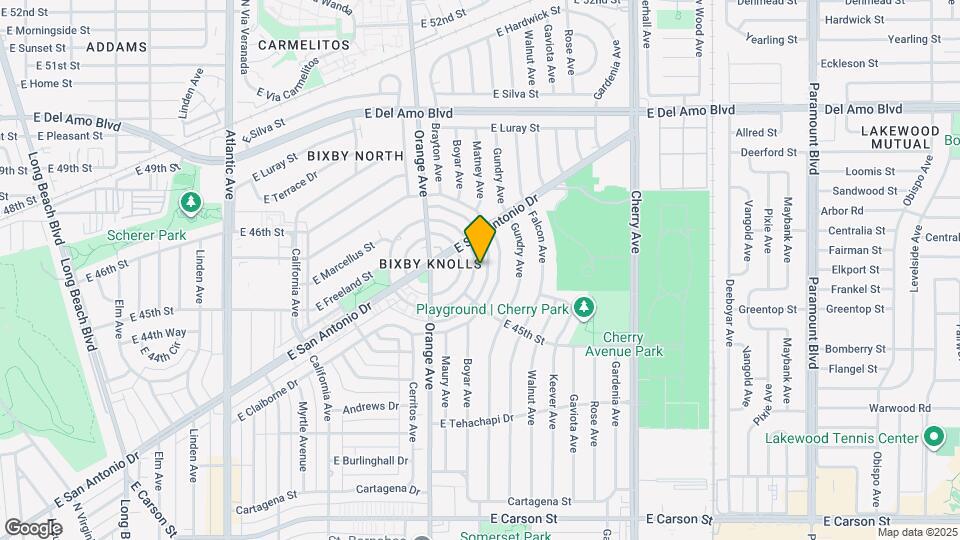 4548 N Banner Dr Map and Location Details