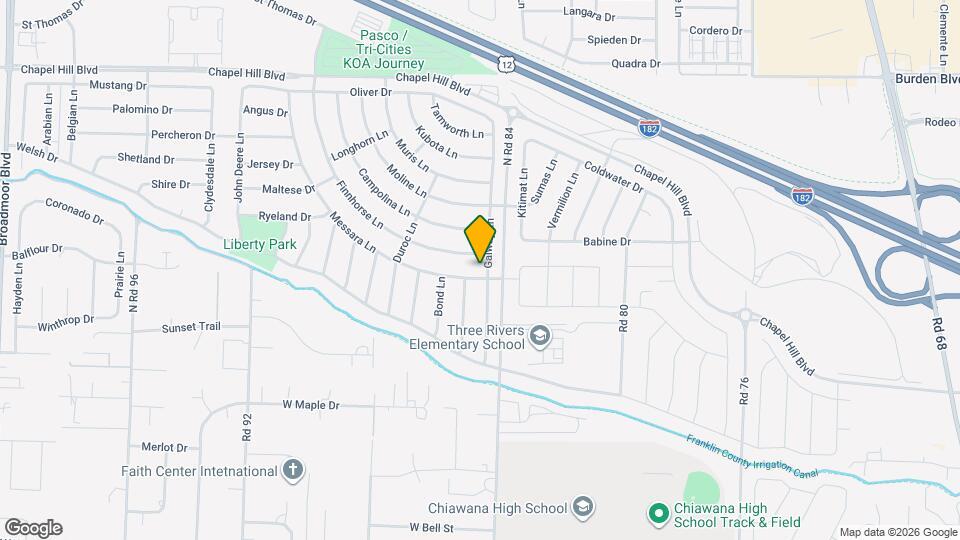 4003 Messara Ln Map and Location Details